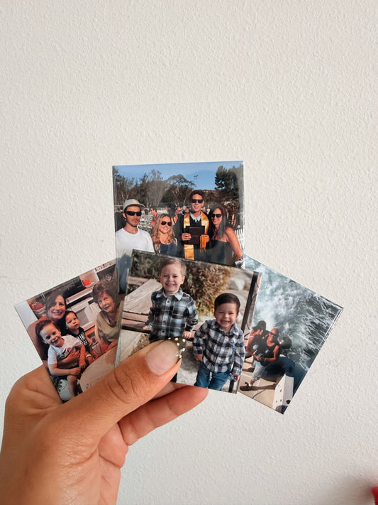 6 Set Photo Magnets 2.5 x 2.5