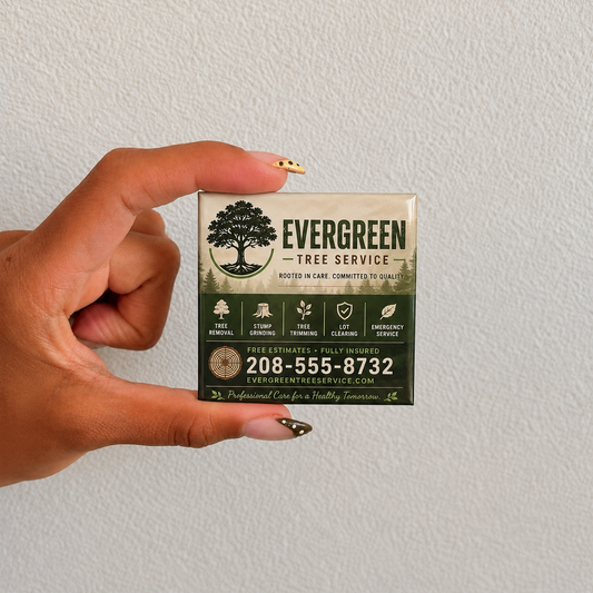 Business Branding Photo Magnets