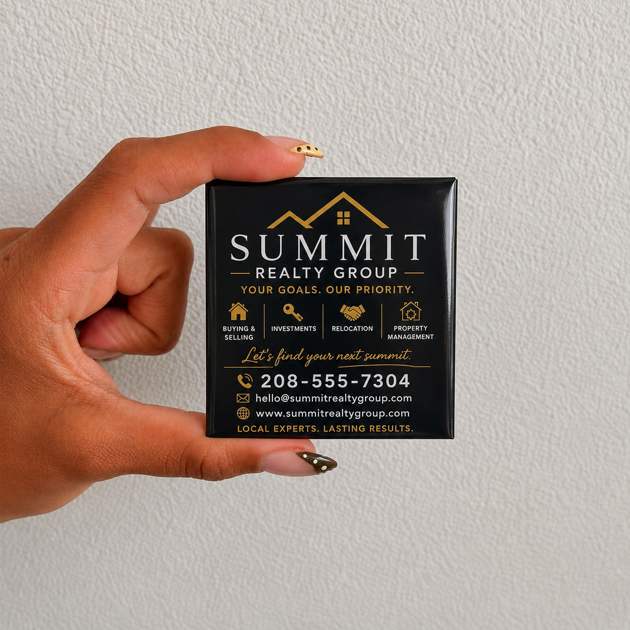 Business Branding Photo Magnets
