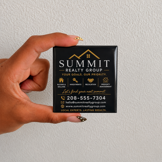 Business Branding Photo Magnets