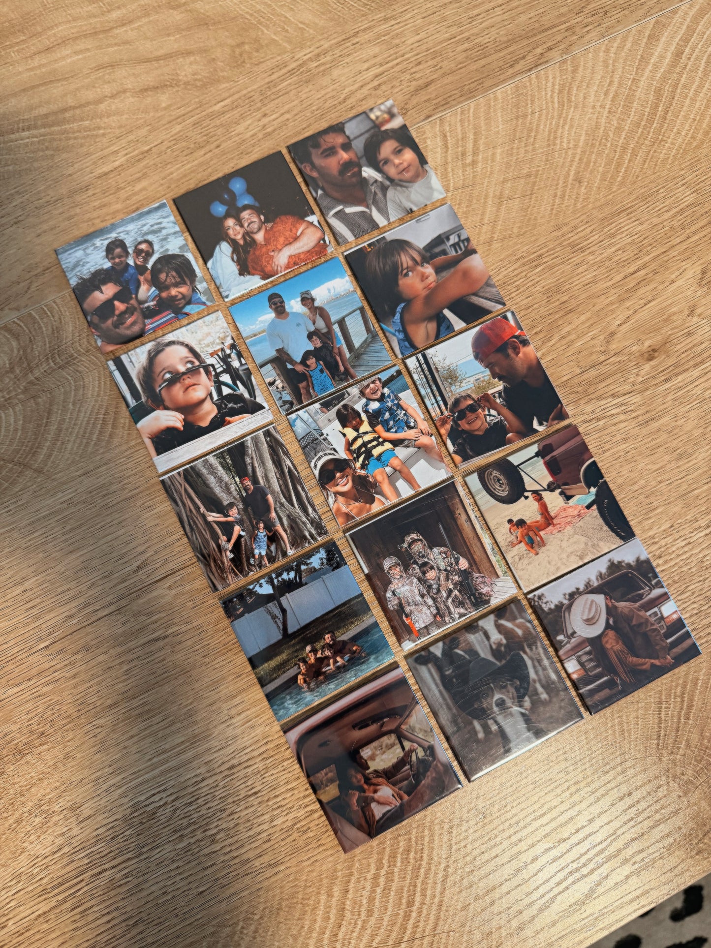 9 Set Photo Magnets 2.5 x 2.5